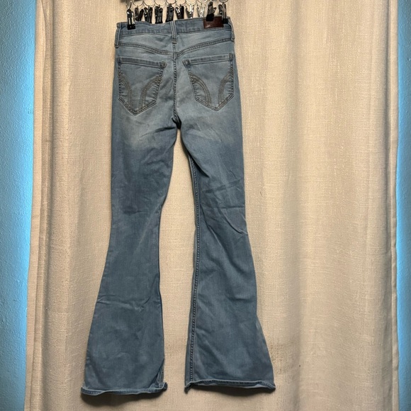 Hollister Light Blue Flare Jeans - Picture 3 of 3